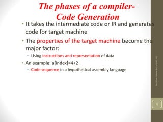 Compiler Design Unit 1 | PPT