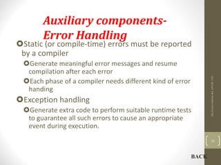 Compiler Design Unit 1 | PPT