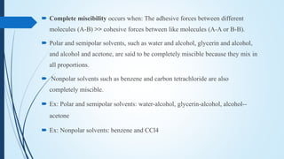 SOLUBILITY | PPTX