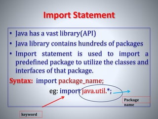 JAVA PROGRAMMING | PPT