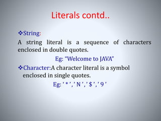 JAVA PROGRAMMING | PPT