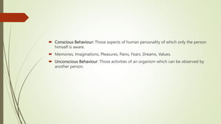 FOUNDATION OF HUMAN BEHAVIOUR | PPTX