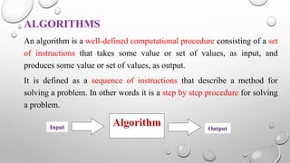 Instructions Algorith UNIT 1.pptx