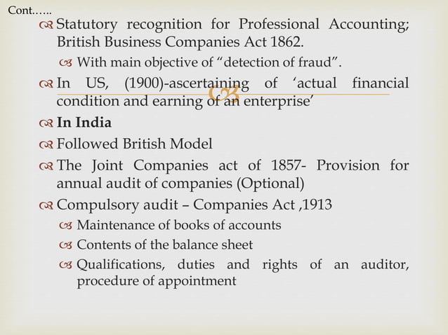 Auditing Introduction | PPT