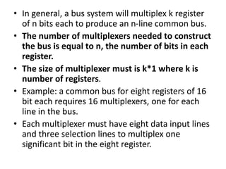 Multiplexing Bus COA (Unit_1.pptx) | PPTX
