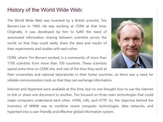 Web Technology Part 1 | PPTX