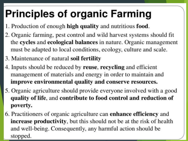 UNIT 1. BIODYNAMIC AGRICULTURE.pptx | Agriculture | Industries