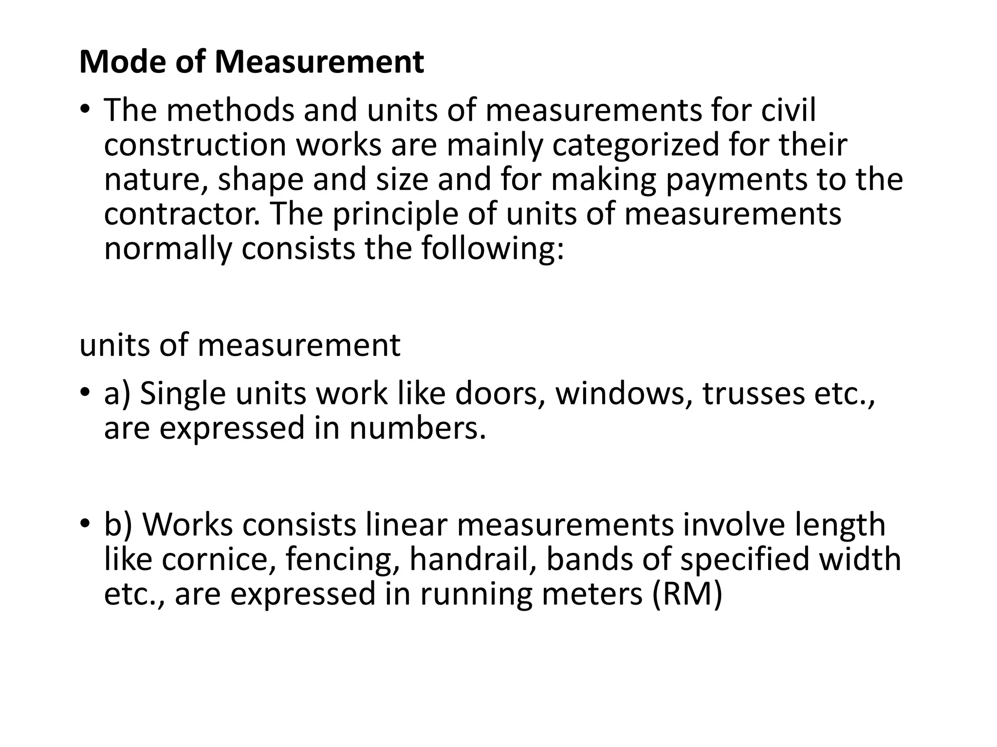 Estimation Costing and Valuation Unit 1 | PPTX