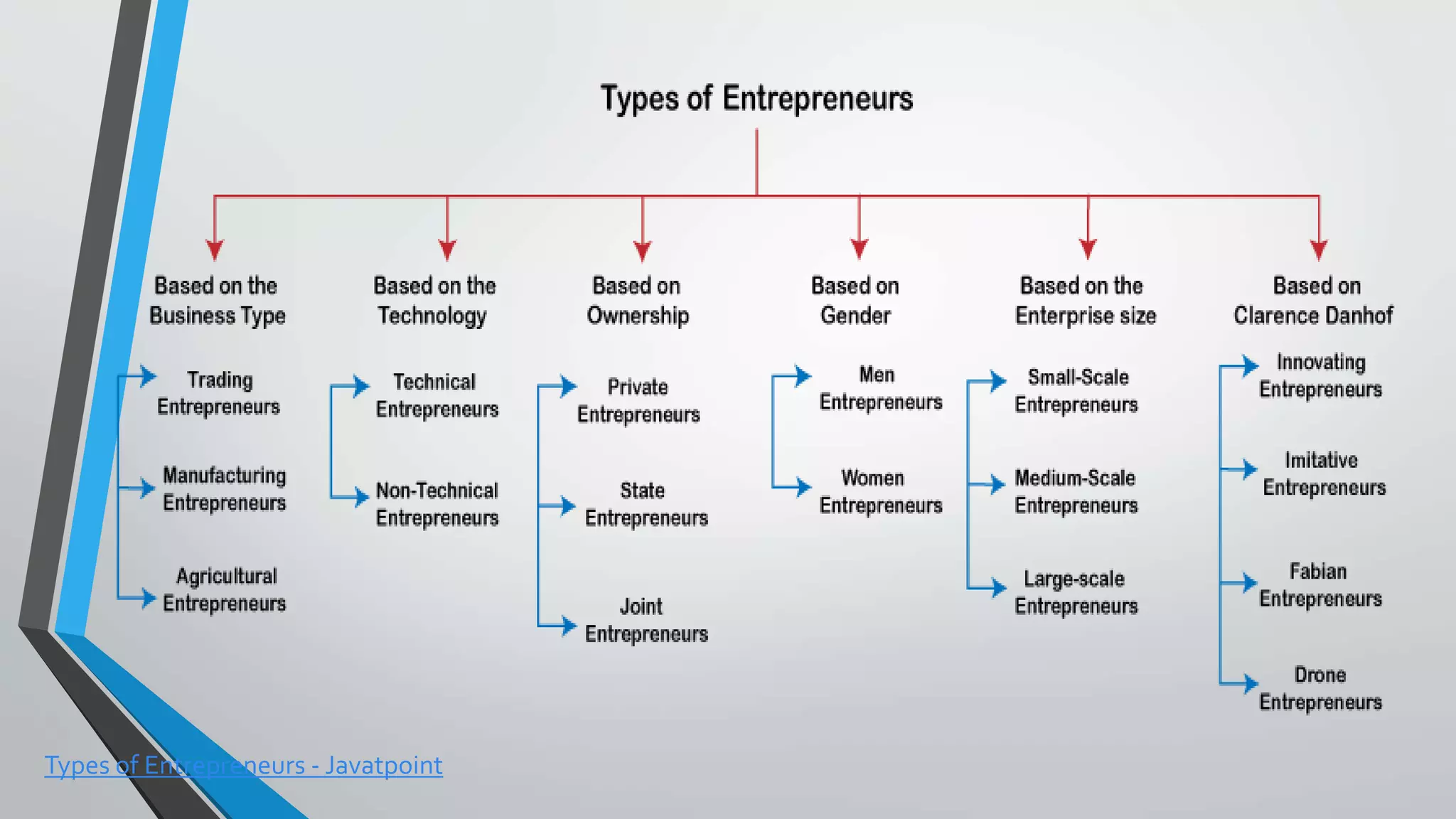 Types of Entrepreneurs - Javatpoint
 