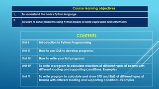 Introduction to Python | PPT