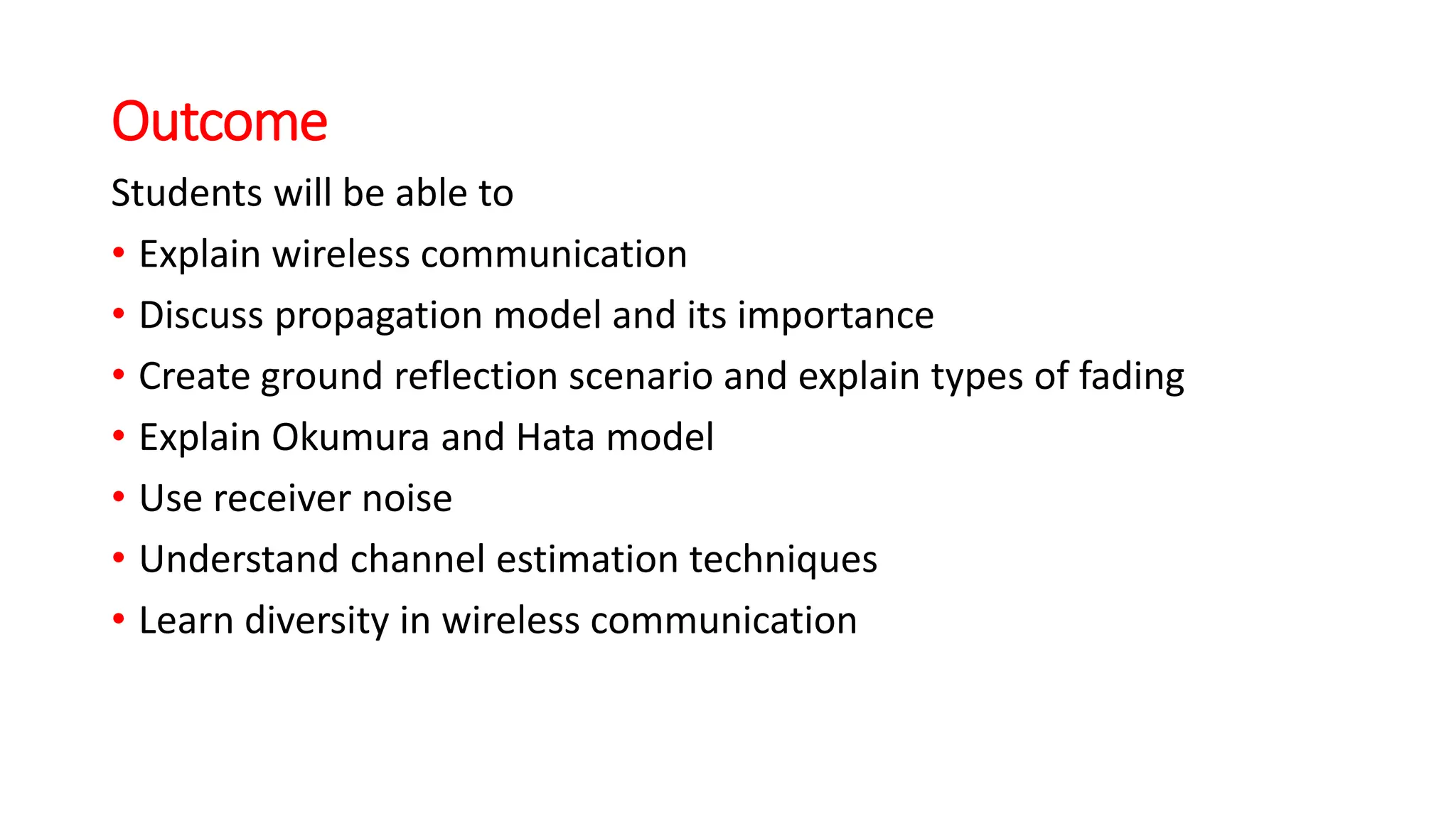 Introduction to Wireless Channel and its use | PPTX