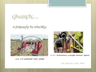 cjhuzq;fs;….
 jhdpaq;fp fis mfw;Wjy;
Mrs. Sufra B.Sc in ITMS , PGDE
27
 