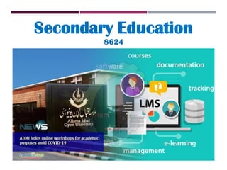 Secondary Education
8624
 
