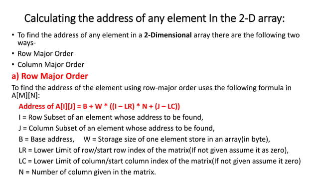 Basic of array and data structure, data structure basics, array ...