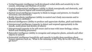 Professional Intelligence Unit :1 Basics of Professional Intelligence | PPTX