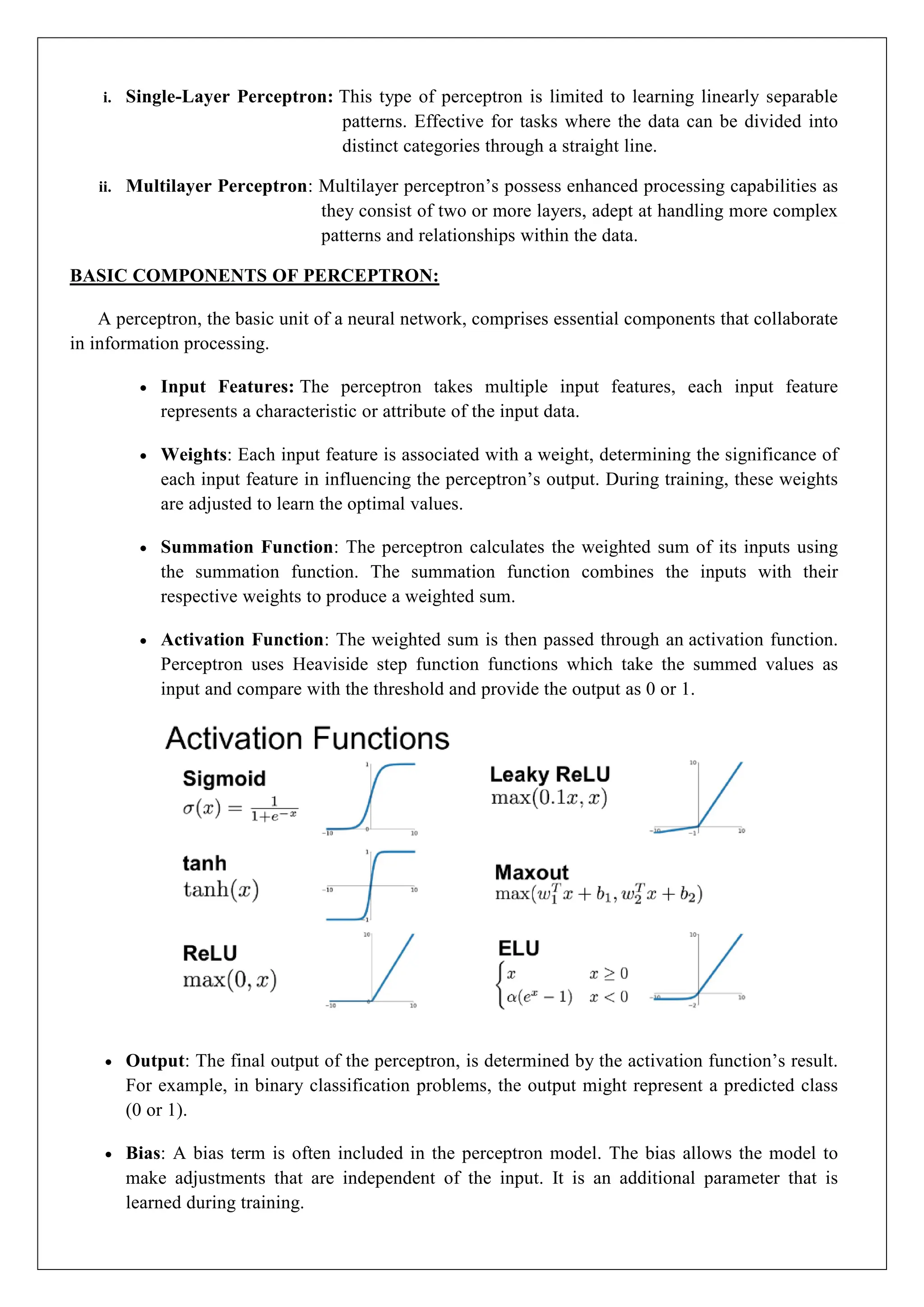 CCS355 Neural Networks & Deep Learning Unit 1 PDF notes with Question ...