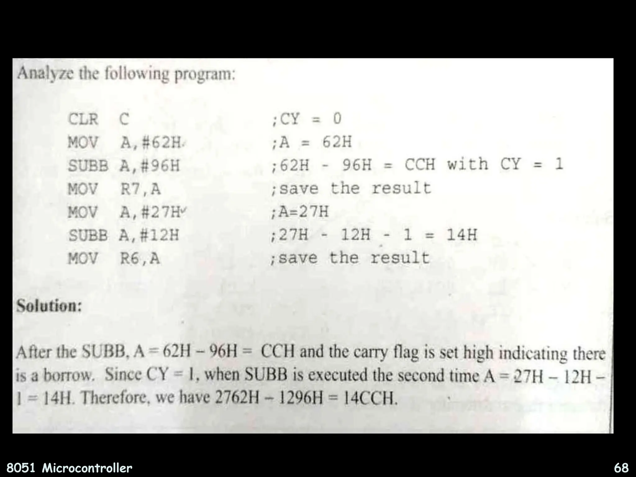 8051 Microcontroller 68 