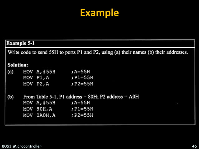 INTRODUCTION TO MICROCONTROLLERS(8051) ARCHITECTURE,INSTRUCTION SET ...