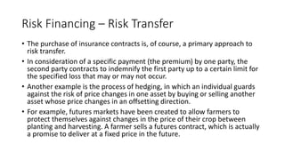 INSURANC AND RISK MANAGEMENT- THIS MODULE INCLUDE THE INTRODUCTION TO ...