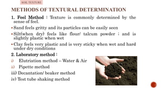 Talc Test Method Instrument agriculture electronics for engineering students | PPTX