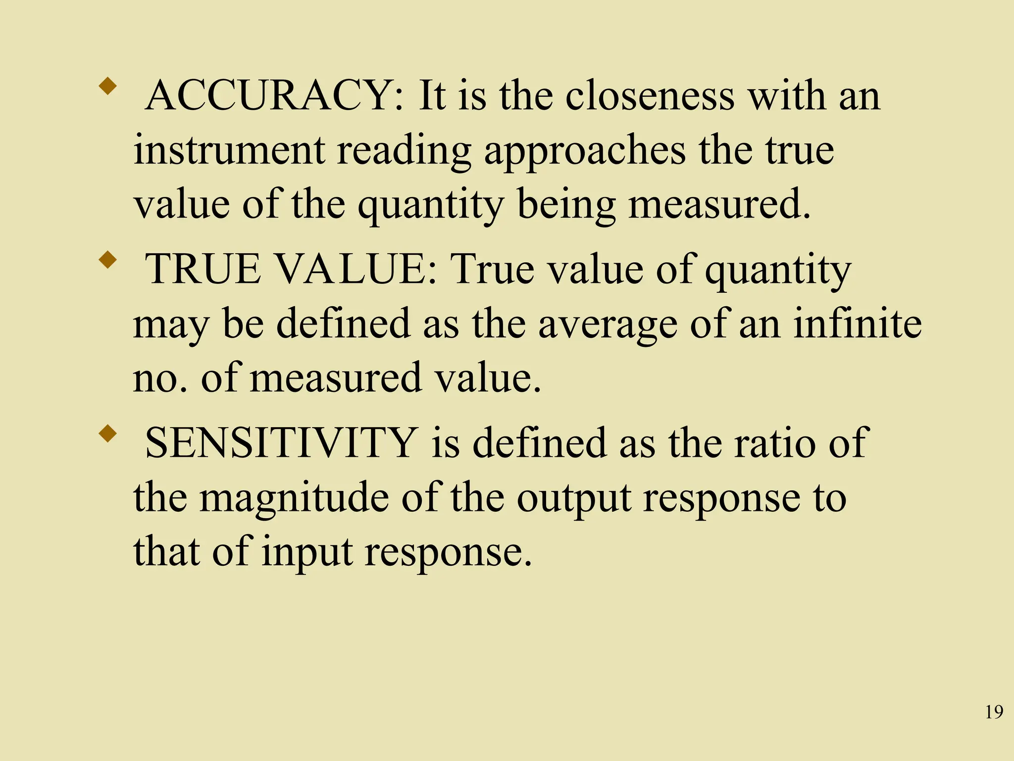 introduction instruments and errors in measurements | PPT