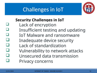 Introduction to IoT and its Architecture | PPTX