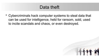 Introduction to cyber security presentation | PPTX