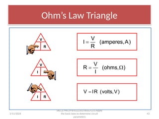 UNIT I INTRODUCTION TO ELECTRICAL ENGINEERING Introduction - Conductors ...