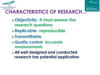 Objectivity In Research UNIT 1.2 INTRODUCTION-TO-RESEARCH-METHODOLOGY-2020.pptx