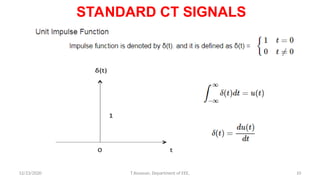 TYPES OF SIGNAL AND SYSTEM, PROPERTIES AND EXAMPLES | PPT