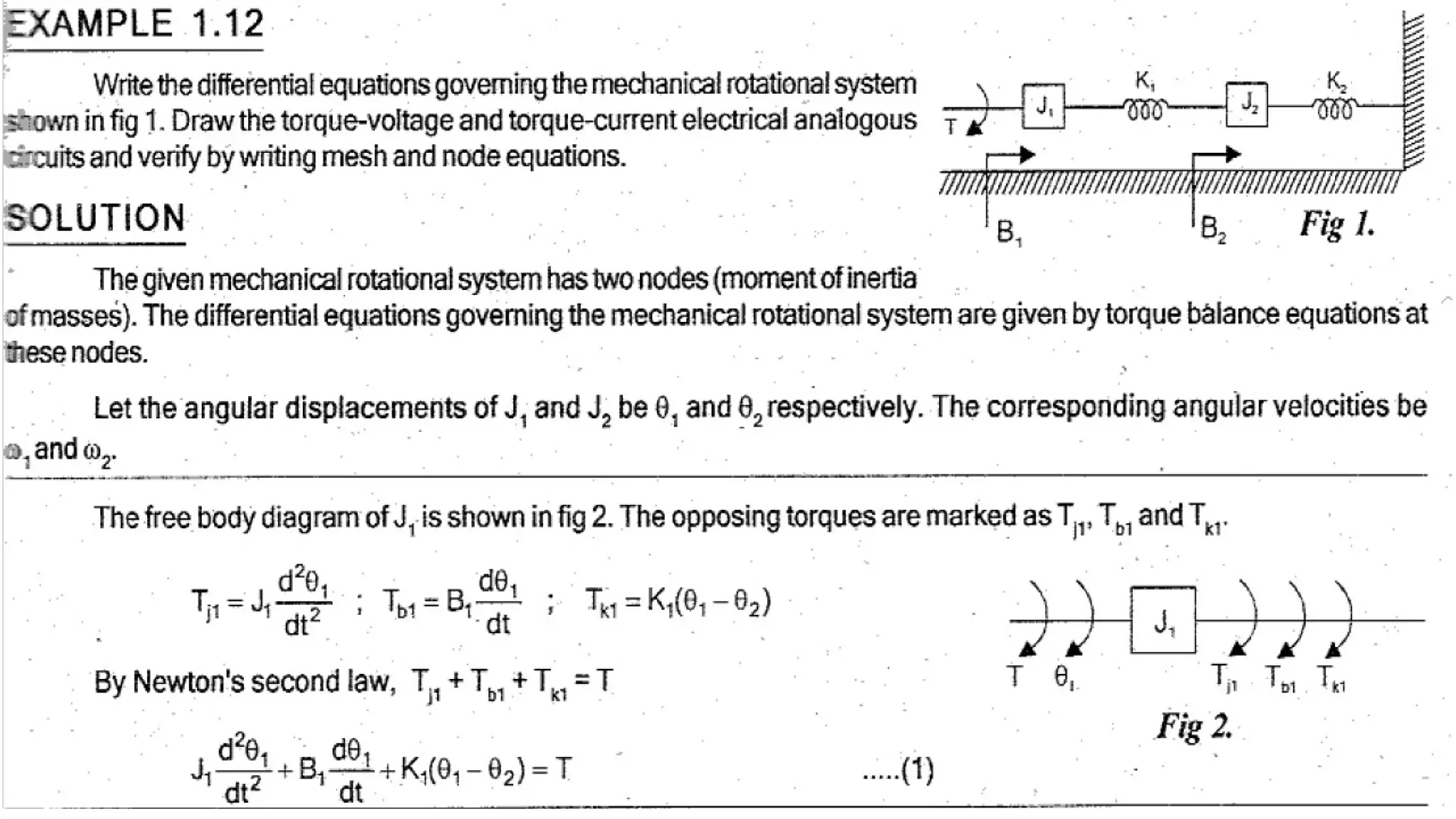 Linear control systems unit 1 power point presentation
