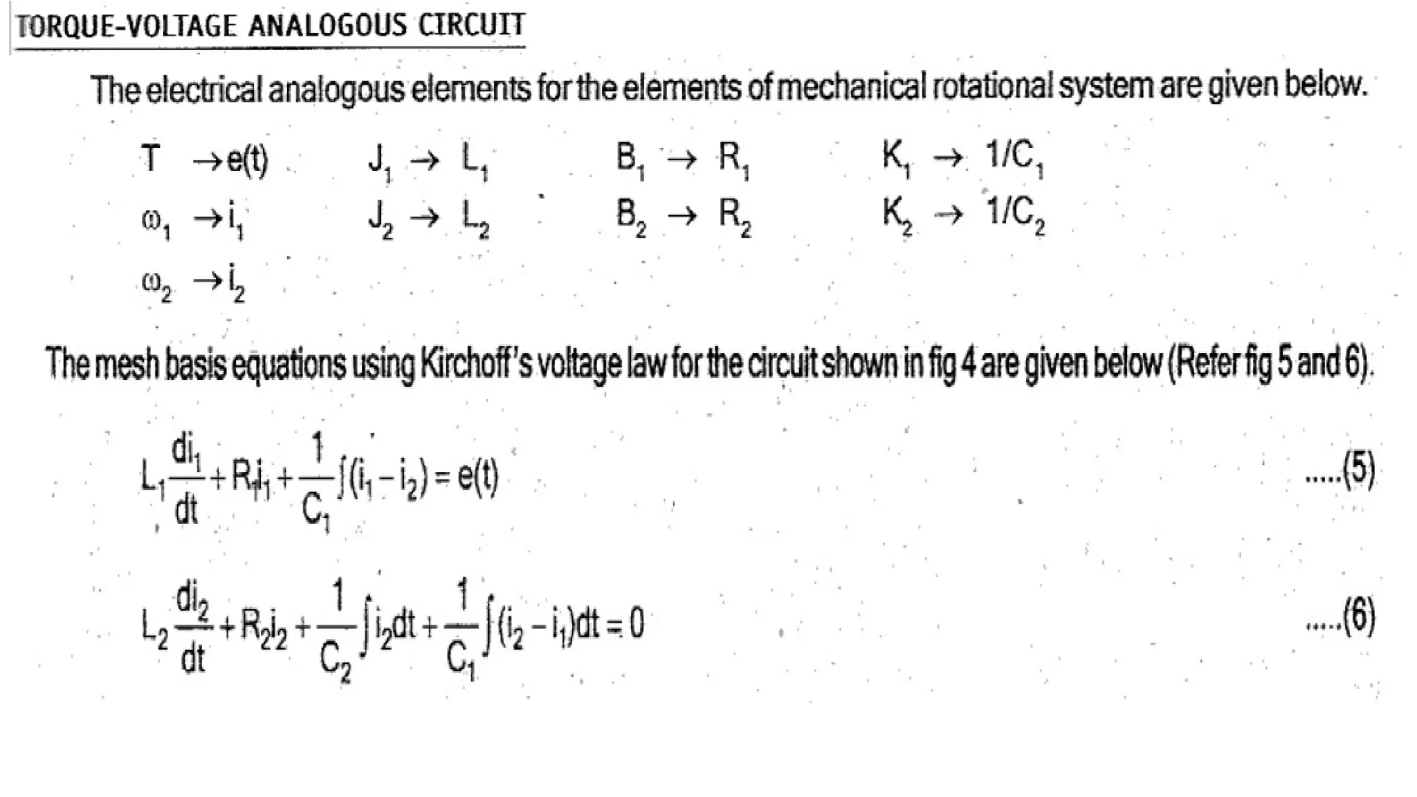 Linear control systems unit 1 power point presentation