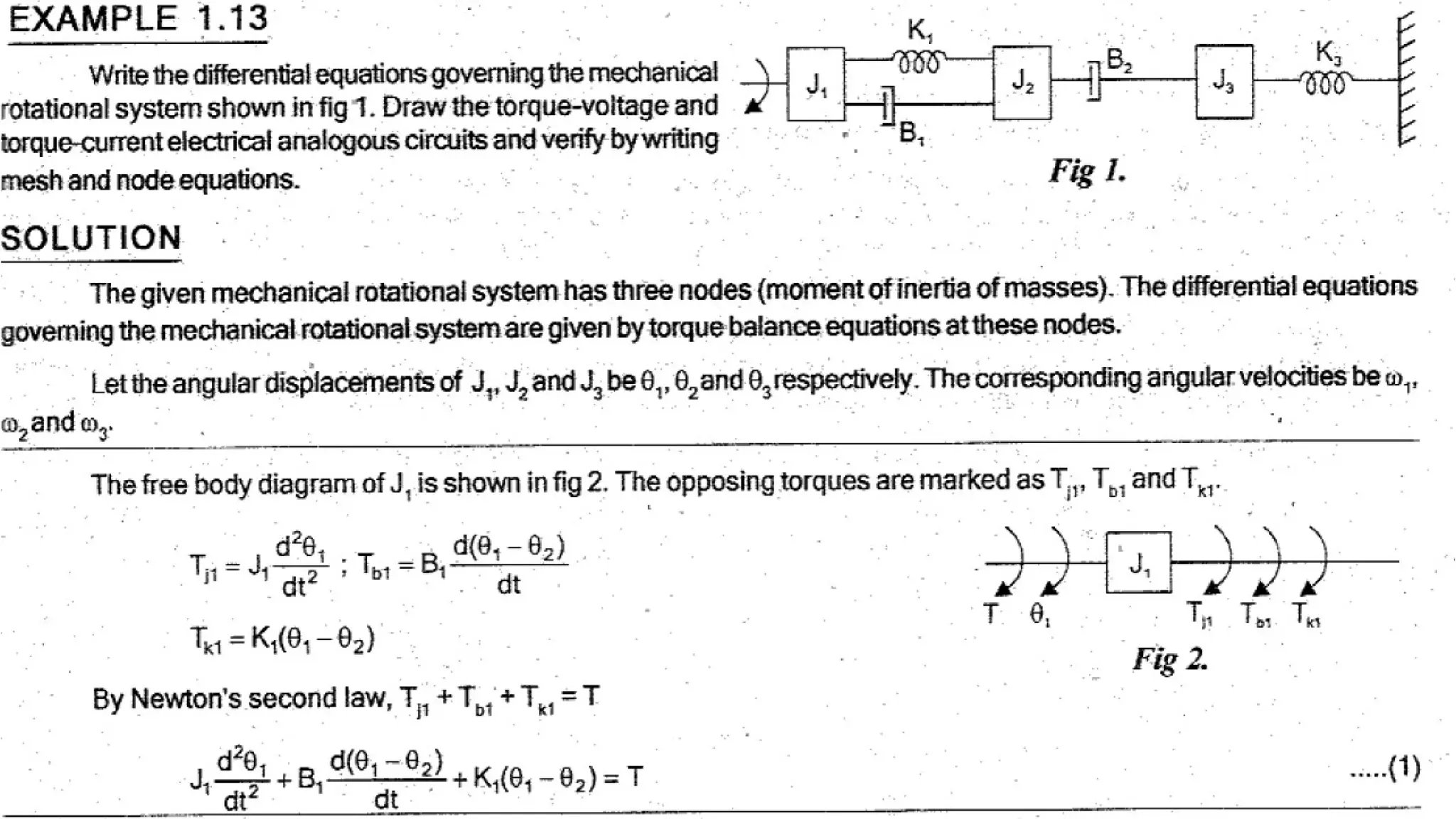 Linear control systems unit 1 power point presentation