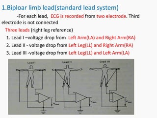 Medical electronics- Bio signal, Electrode, ECG, EEG, PCG | PPT