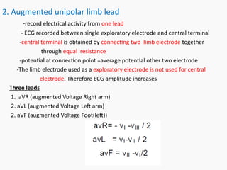Medical electronics- Bio signal, Electrode, ECG, EEG, PCG | PPT