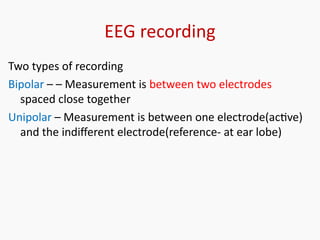 Medical electronics- Bio signal, Electrode, ECG, EEG, PCG | PPT