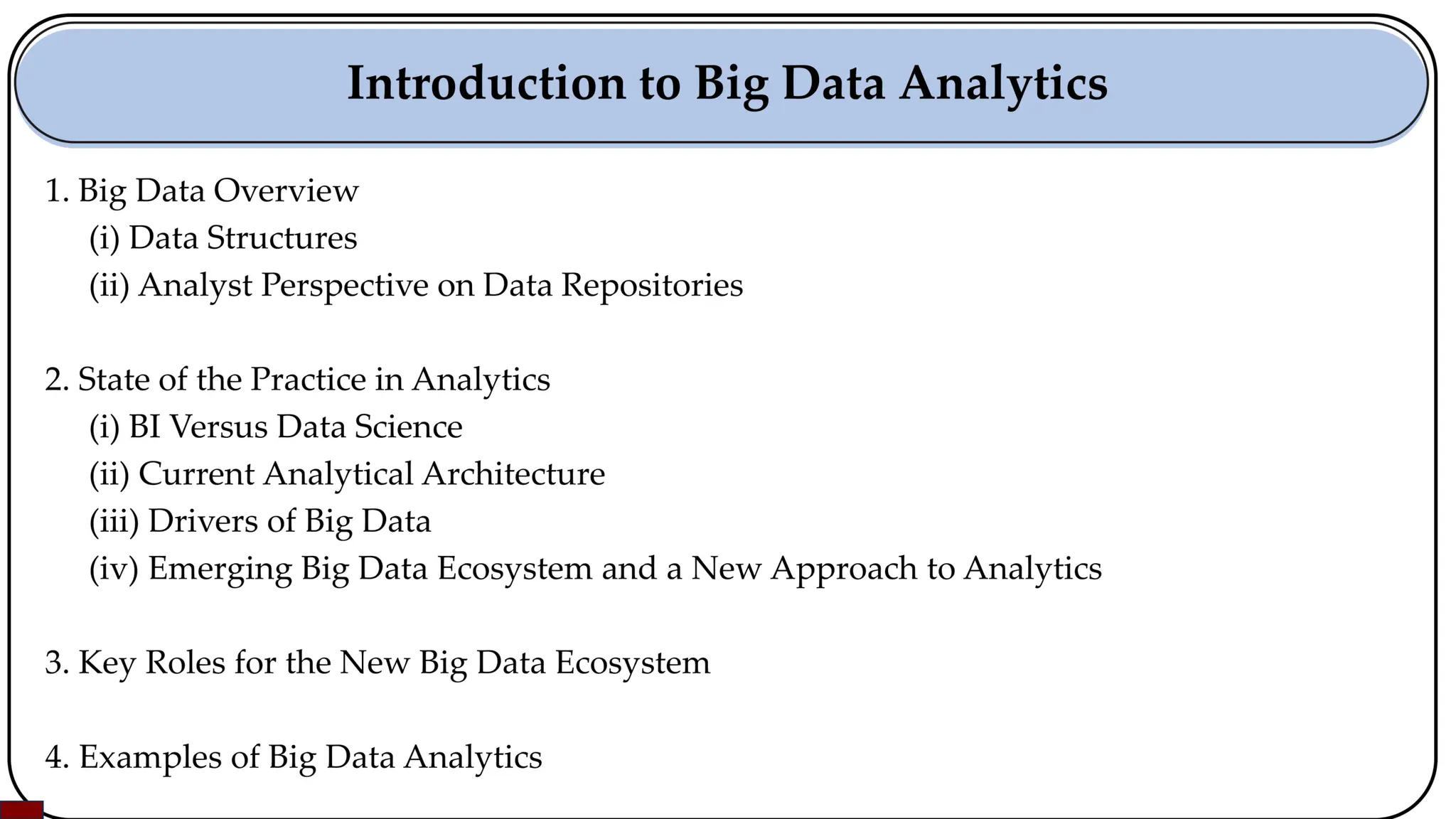 Big Data Analytics Data Analytics Lifecycle Pdf