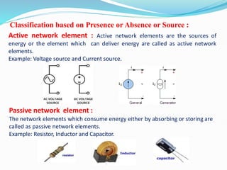 Types of network, mesh and nodal analysis | PDF