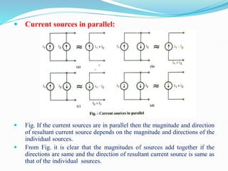 Types of network, mesh and nodal analysis | PDF