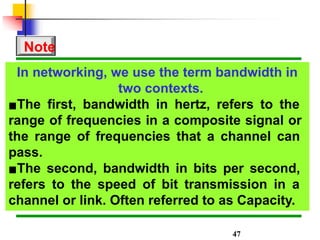 Computer Networks Unit 1 Powerpoint Presentation | PPTX