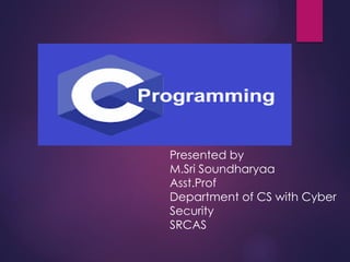 C Programming Introduction and Features .pptx