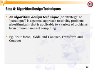 Introduction to Algorithms, Recursive and Non Recursive Algorithms | PPTX