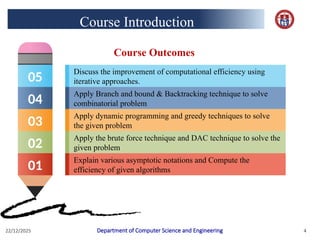 Introduction to Algorithms, Recursive and Non Recursive Algorithms | PPTX