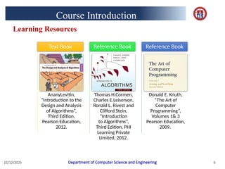 Introduction to Algorithms, Recursive and Non Recursive Algorithms | PPTX