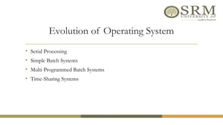 Fundamentals of Operating Systems and Process Management | PPTX