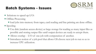 Fundamentals of Operating Systems and Process Management | PPTX