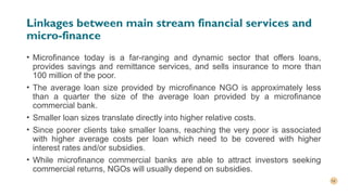 Unit 1 of Microfinance of 8th Semester of TU | PPTX