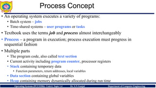 Process Concept, Process State, Process Control Block. | PDF