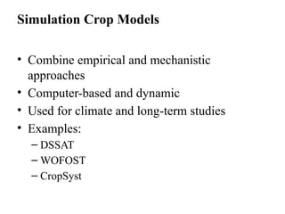 UNIT 1_Introduction to Crop Modeling.pptx