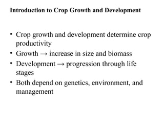 UNIT 1_Introduction to Crop Modeling.pptx